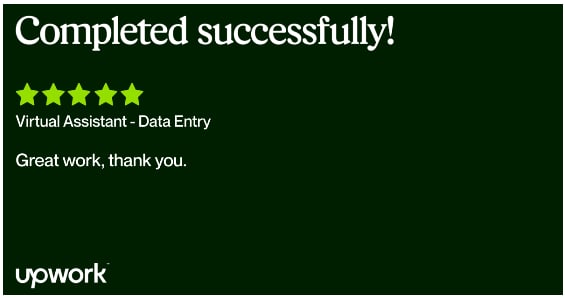 Submitted on time with precision. Lira was really responsive got started quickly and completed the task quickly and to a high standard. I was impressed and I would definitely work with her again! Great work!